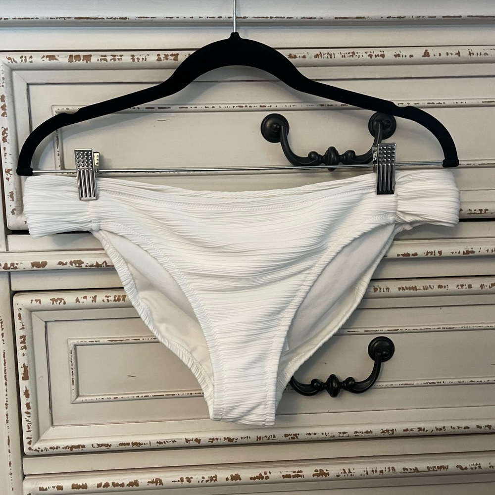🆕 Jessica Simpson | Bikini Bottom Off-white Lg